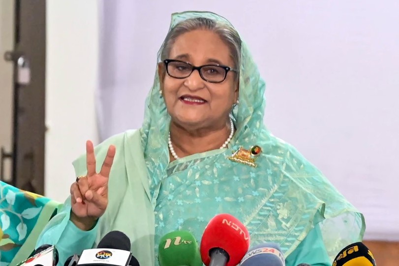 Thủ tướng Bangladesh Sheikh Hasina tái đắc cử nhiệm kỳ thứ 5- Ảnh 1.