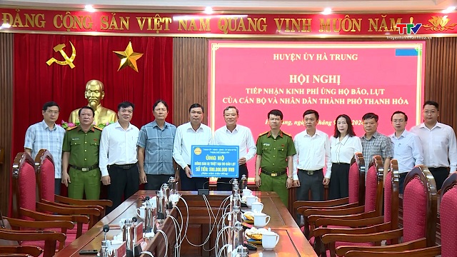 Thành phố Thanh Hóa hỗ trợ các huyện bị thiệt hại do mưa lũ- Ảnh 1.