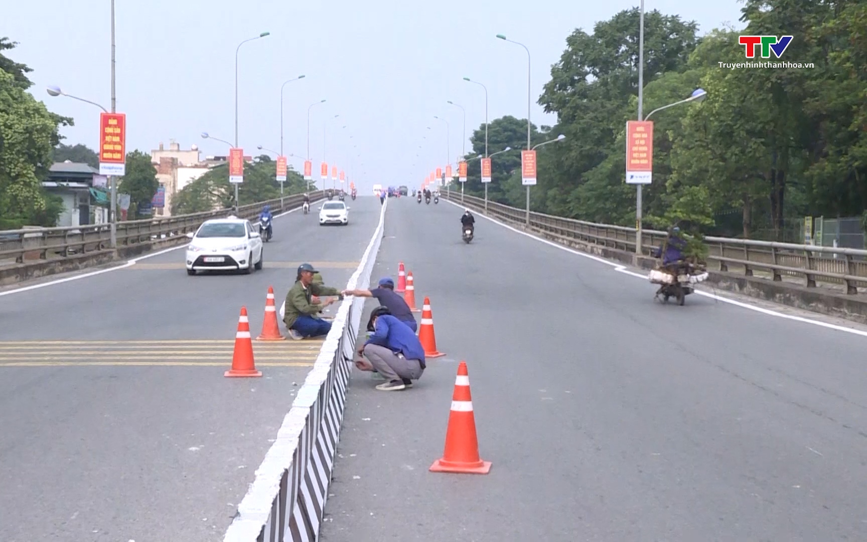 Tăng cường đảm bảo giao thông tại thành phố Thanh Hóa