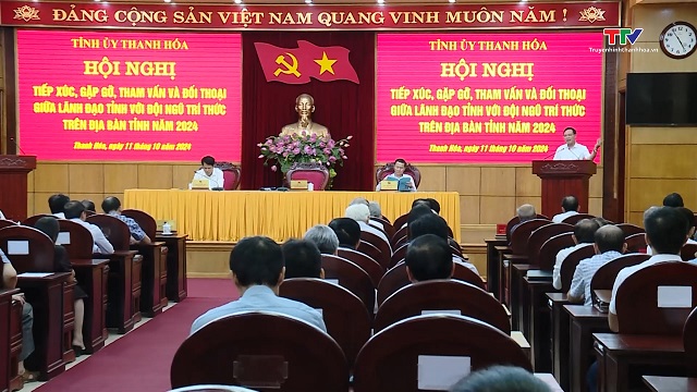 Tiếp xúc, gặp gỡ, tham vấn và đối thoại giữa lãnh đạo tỉnh với đội ngũ trí thức trên địa bàn tỉnh- Ảnh 5.