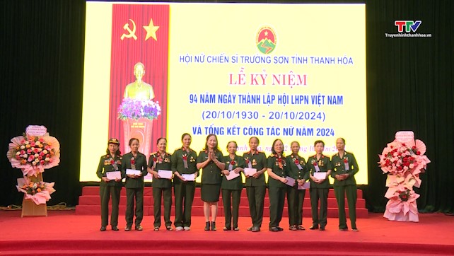 Hội nữ chiến sĩ Trường Sơn Thanh Hóa gặp mặt kỉ niệm ngày phụ nữ Việt Nam 20/10- Ảnh 2.