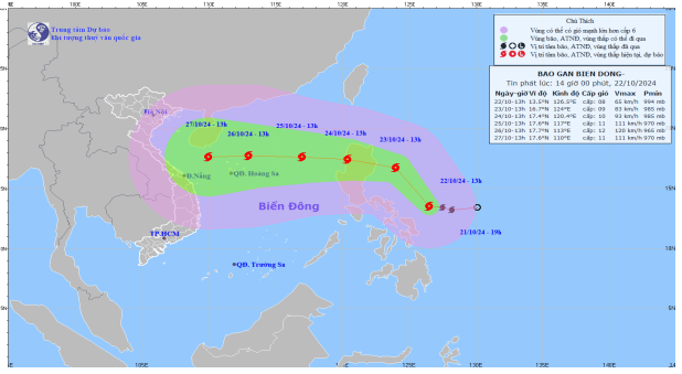 Tin bão gần biển Đông (Cơn bão TRAMI)- Ảnh 2.