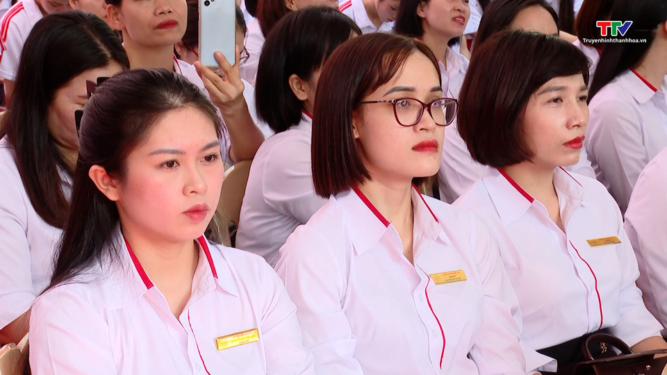 Trường Cao đẳng Y tế Thanh Hoá khai giảng năm học mới và đón nhận Quyết định đạt tiêu chuẩn kiểm định chất lượng cơ sở giáo dục nghề nghiệp- Ảnh 1.