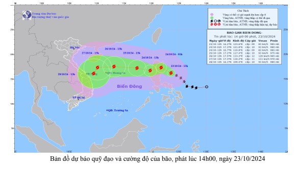 Tin bão gần biển Đông  (Cơn bão TRAMI)- Ảnh 1.