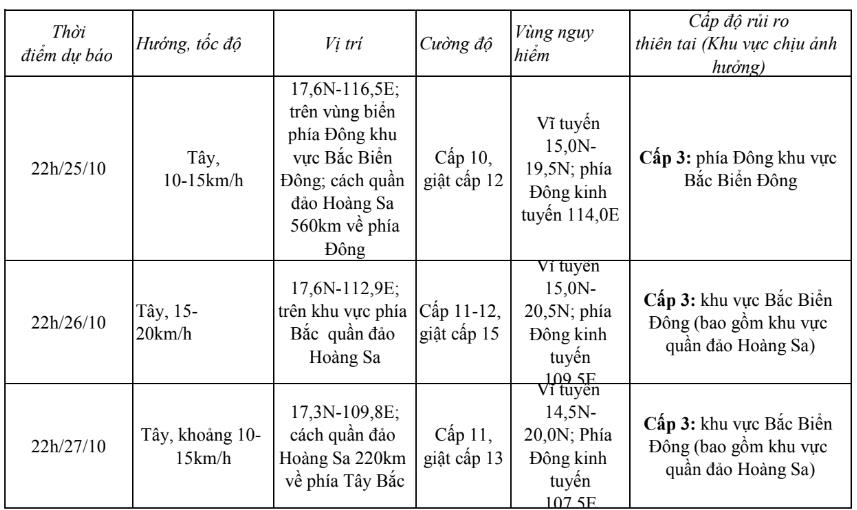 Tin bão trên Biển Đông (Cơn bão số 6)- Ảnh 1.