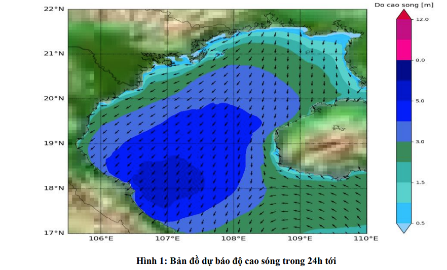 Cảnh báo các vùng biển có nguy cơ cao chịu tác động của gió mạnh và sóng lớn- Ảnh 2.