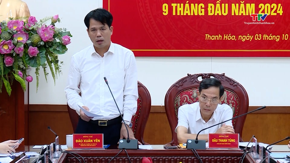 Ủy ban Nhân dân tỉnh Thanh Hóa họp báo thường kỳ quý III/2024- Ảnh 3.