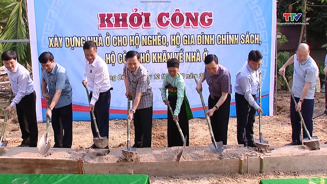 Bá Thước chung tay xây dựng nhà cho các hộ khó khăn về nhà ở- Ảnh 1.