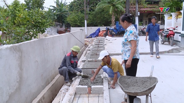 Huyện Nga Sơn lan tỏa phong trào hiến đất mở rộng đường giao thông nông thôn- Ảnh 4.