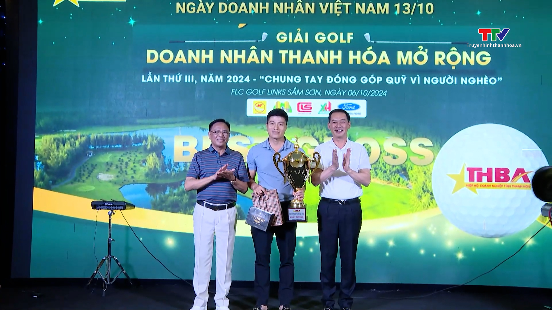 Giải Golf Doanh nhân Thanh Hóa mở rộng: 300 triệu đồng ủng hộ người nghèo tỉnh Thanh Hóa- Ảnh 1.