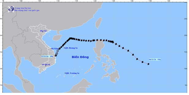 Áp thấp nhiệt đới từ cơn bão số 7 đã suy yếu thành một vùng áp thấp- Ảnh 1.