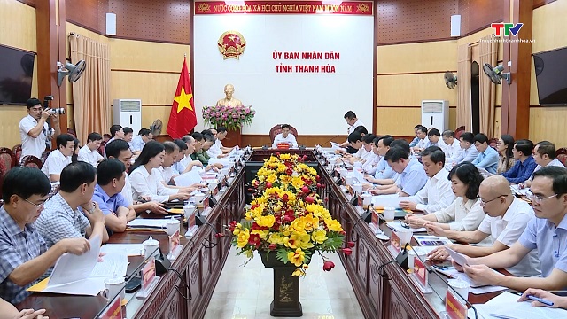 Bí thư Tỉnh ủy Nguyễn Doãn Anh làm việc với Ban Cán sự Đảng UBND tỉnh- Ảnh 1.