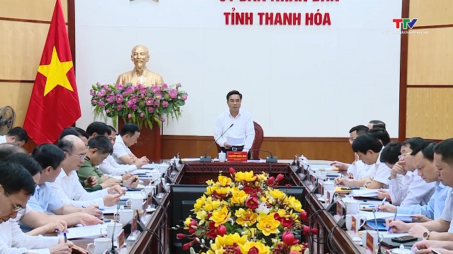 Bí thư Tỉnh ủy Nguyễn Doãn Anh làm việc với Ban Cán sự Đảng UBND tỉnh- Ảnh 6.