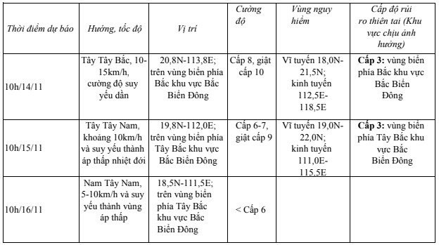 Bão số 8 mạnh cấp 8-9, giật cấp 11- Ảnh 1.