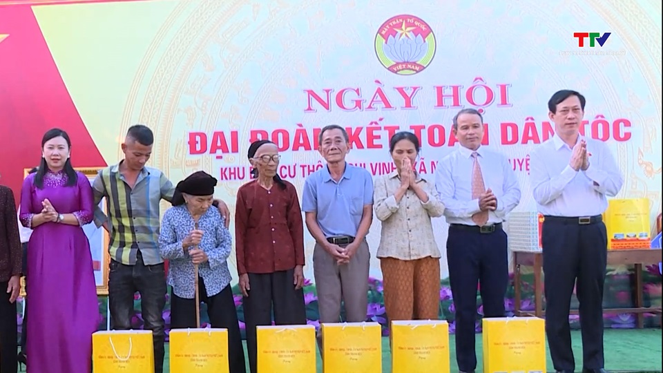 Ngày hội Đại đoàn kết toàn dân tộc tại khu dân cư thôn Nghi Vịnh, xã Nga Vịnh, huyện Nga Sơn - Ảnh 3.