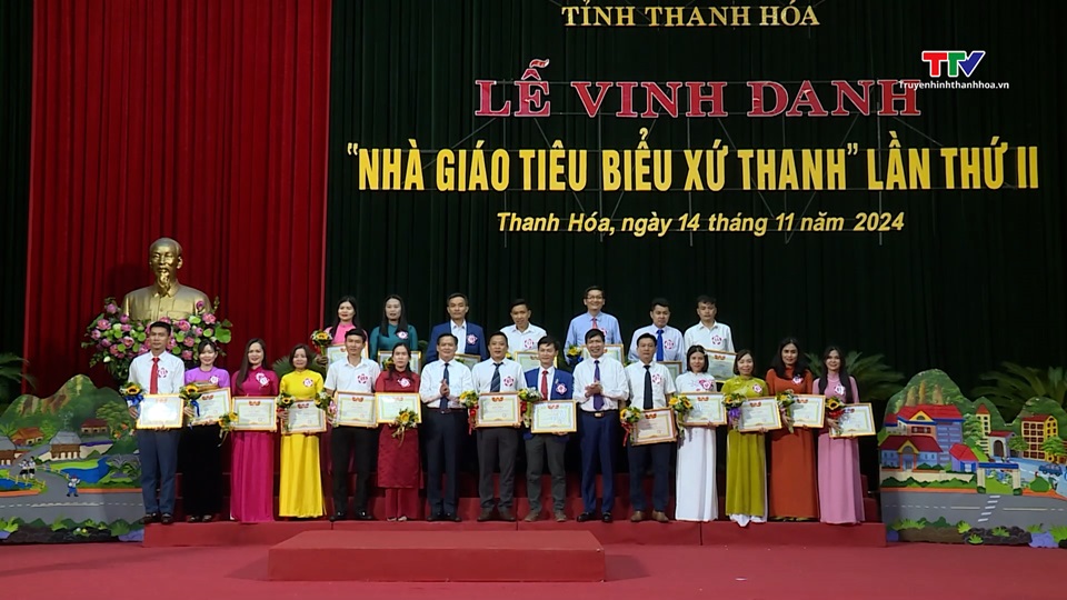 Lễ vinh danh nhà giáo tiêu biểu xứ Thanh lần thứ 2- Ảnh 2.