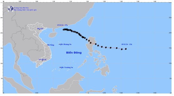 Áp thấp từ cơn bão số 8 đã suy yếu thành một vùng áp thấp trên biển Đông- Ảnh 1.