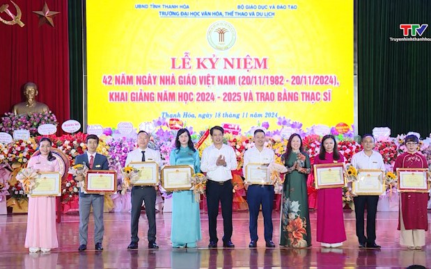 Trường Đại học Văn hóa, Thể thao và Du lịch Thanh Hóa khai giảng năm học mới