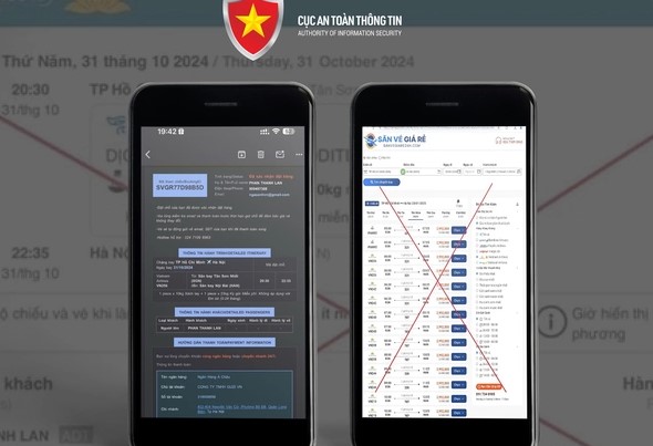 Giả mạo đại lý bán vé máy bay Tết 2025 để lừa đảo- Ảnh 1.