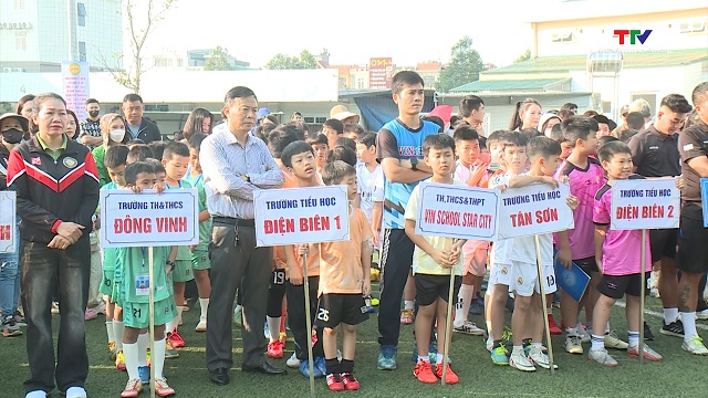 Giải bóng đá Thiếu nhi thành phố Thanh Hóa lần thứ XIX, năm 2024 – sân chơi lành mạnh, bổ ích cho các cầu thủ nhí- Ảnh 1.