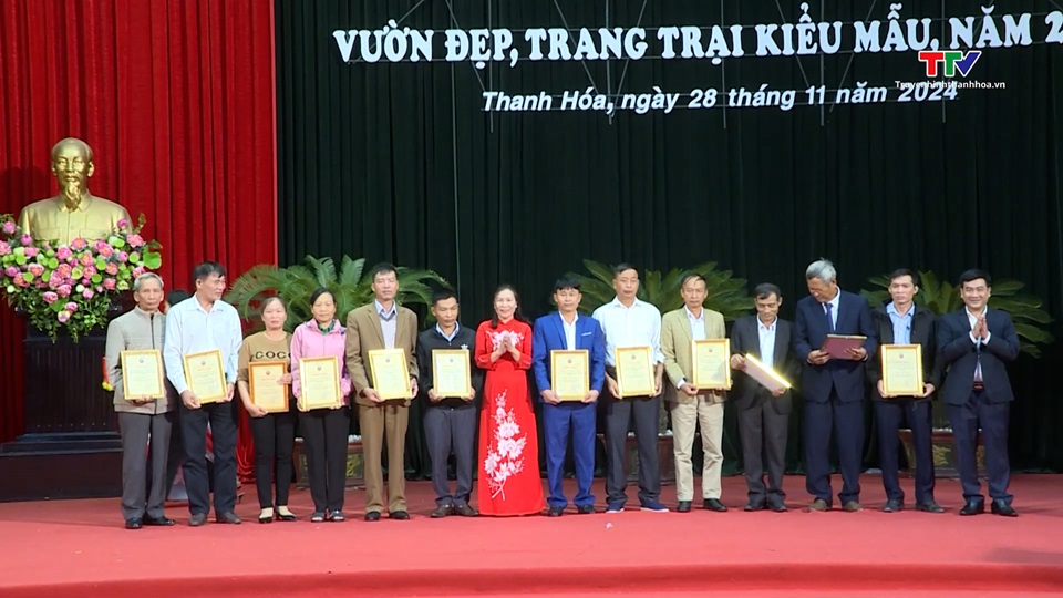 Chung kết cuộc thi “Vườn đẹp, trang trại kiểu mẫu” năm 2024- Ảnh 1.