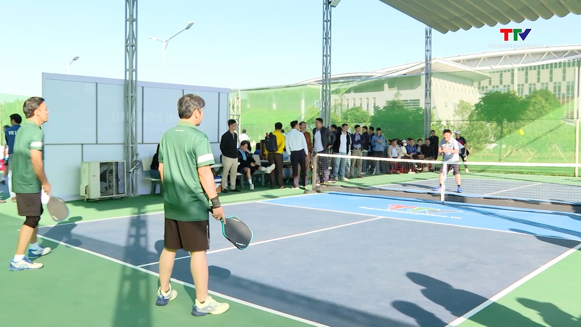 Khai mạc Giải Pickleball Truyền hình Thanh Hoá - Doanh nhân trẻ năm 2024- Ảnh 2.