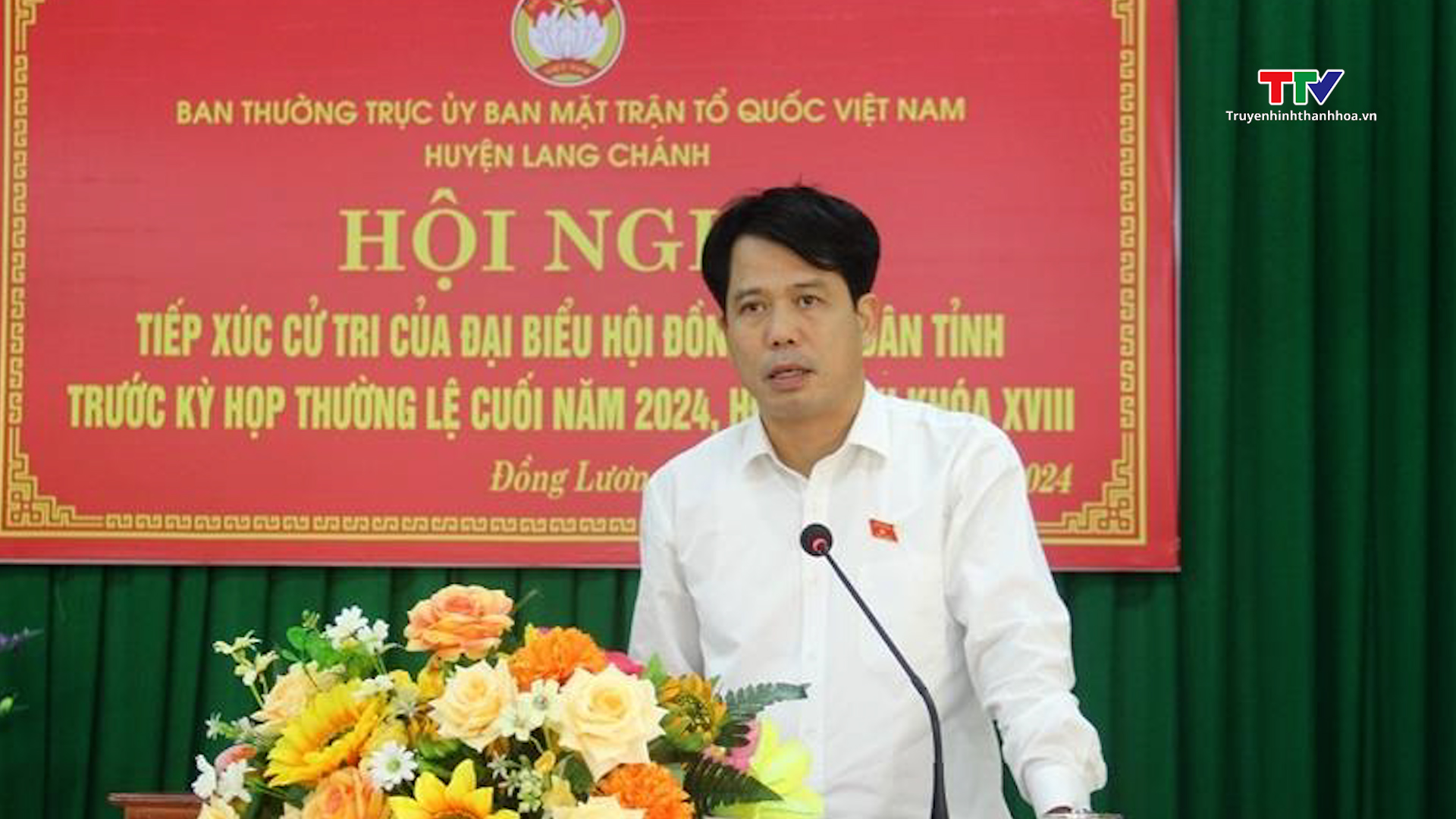 Đại biểu Hội đồng Nhân dân  tỉnh  tiếp xúc cử tri huyện Lang Chánh- Ảnh 2.