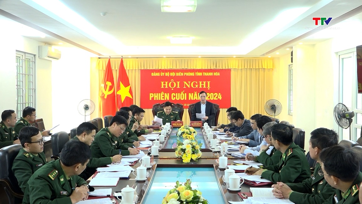 Đảng ủy Bộ đội Biên phòng tỉnh triển khai Nghị quyết lãnh đạo thực hiện nhiệm vụ năm 2025- Ảnh 1.