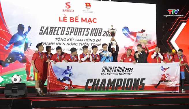 Bế mạc giải bóng đá “Sabeco Sport Hub 2024”- Ảnh 1.