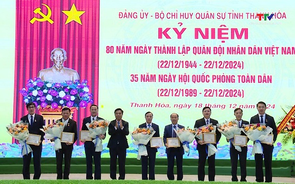 Bộ Chỉ huy Quân sự tỉnh kỷ niệm 80 năm ngày thành lập Quân đội Nhân dân Việt Nam