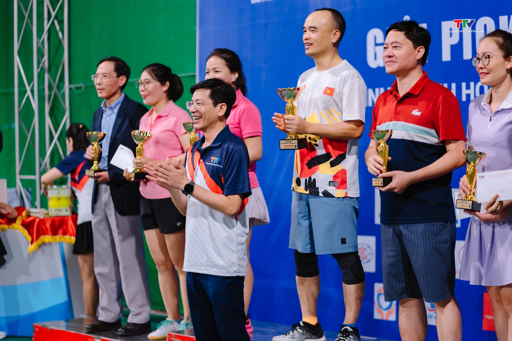 Sôi động Giải Pickleball truyền hình Thanh Hóa - Doanh nhân trẻ năm 2024- Ảnh 2.