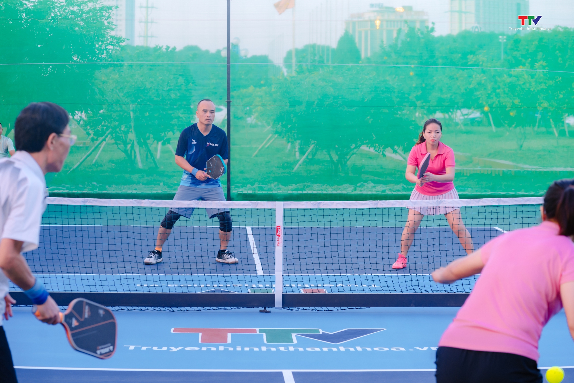 Sôi động Giải Pickleball truyền hình Thanh Hóa - Doanh nhân trẻ năm 2024- Ảnh 7.