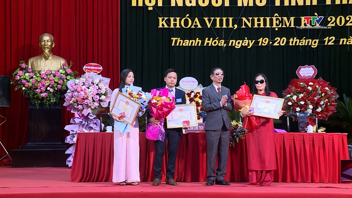 Đại hội Đại biểu Hội người mù tỉnh Thanh Hoá nhiệm kỳ 2024 - 2029- Ảnh 1.