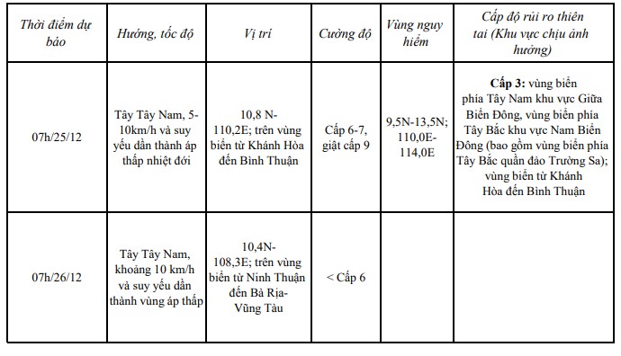 Bão số 10 giật cấp 10, di chuyển theo hướng Tây Tây Nam- Ảnh 1.