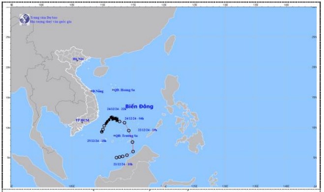 Tin cuối cùng về cơn bão số 10- Ảnh 1.