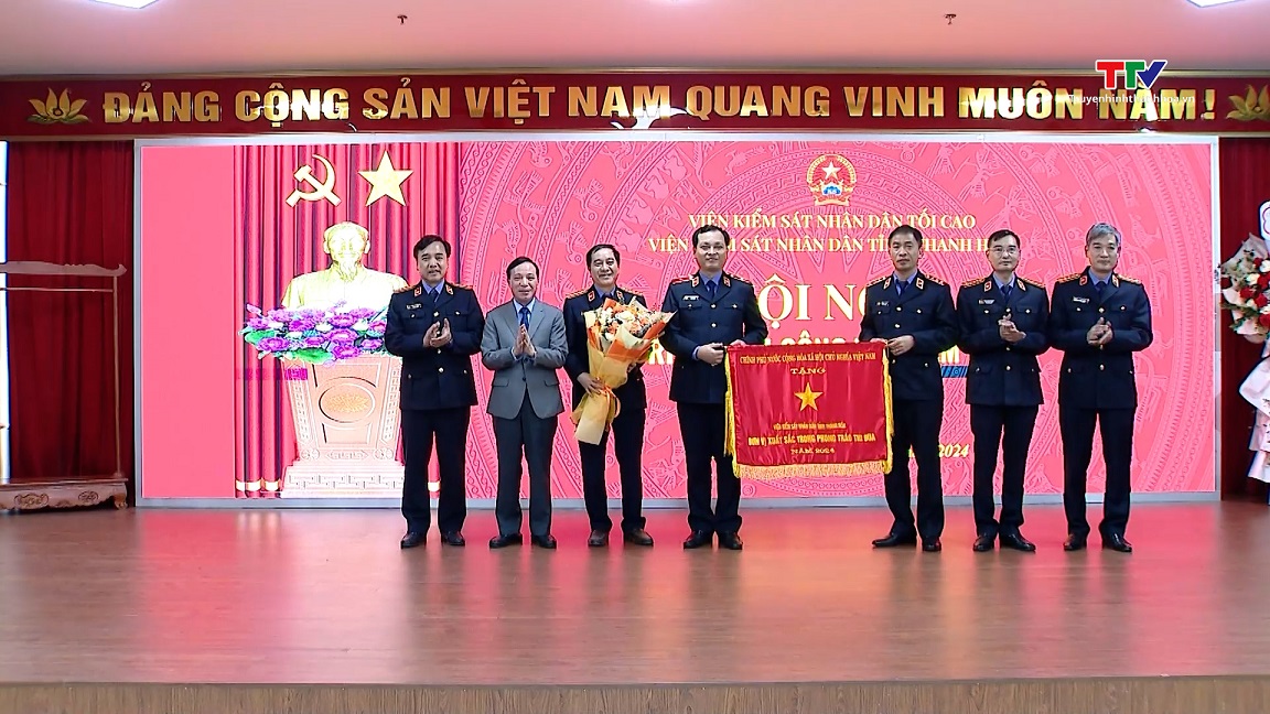 Viện kiểm sát Nhân dân tỉnh Thanh Hoá triển khai công tác năm 2025- Ảnh 1.