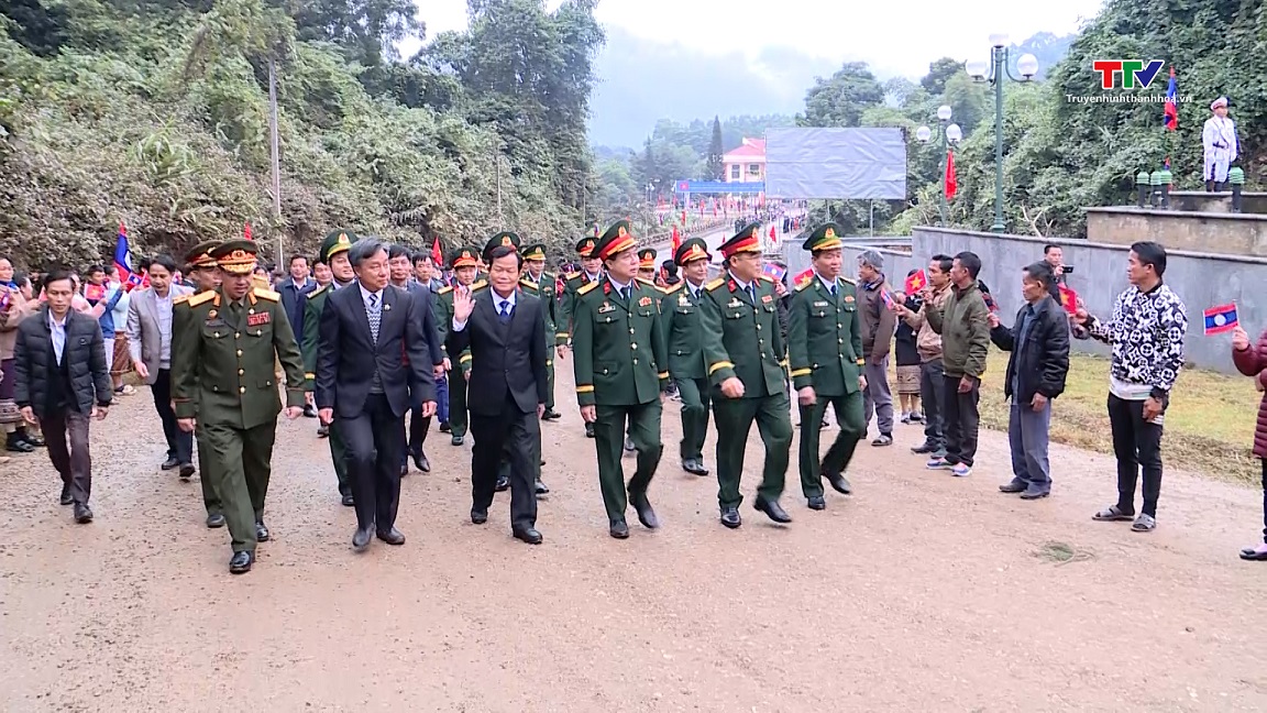 Thắt chặt mối quan hệ Thanh Hóa - Hủa Phăn qua nhiều hoạt động đối ngoại Quốc phòng- Ảnh 1.