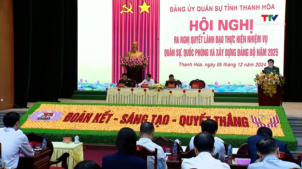 Đảng ủy Quân sự tỉnh ra Nghị quyết lãnh đạo thực hiện nhiệm vụ năm 2025- Ảnh 2.