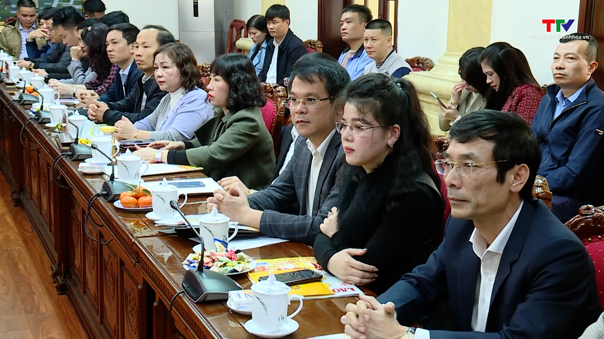 Thường trực Tỉnh ủy Thanh Hoá gặp mặt trí thức, văn nghệ sĩ, báo chí, xuất bản- Ảnh 4.