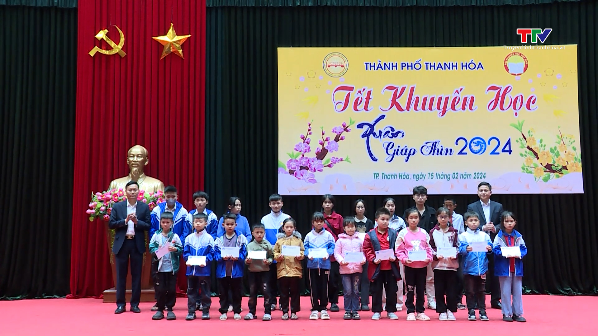 Thành phố Thanh Hóa tổ chức Tết khuyến học xuân Giáp Thìn 2024- Ảnh 3.