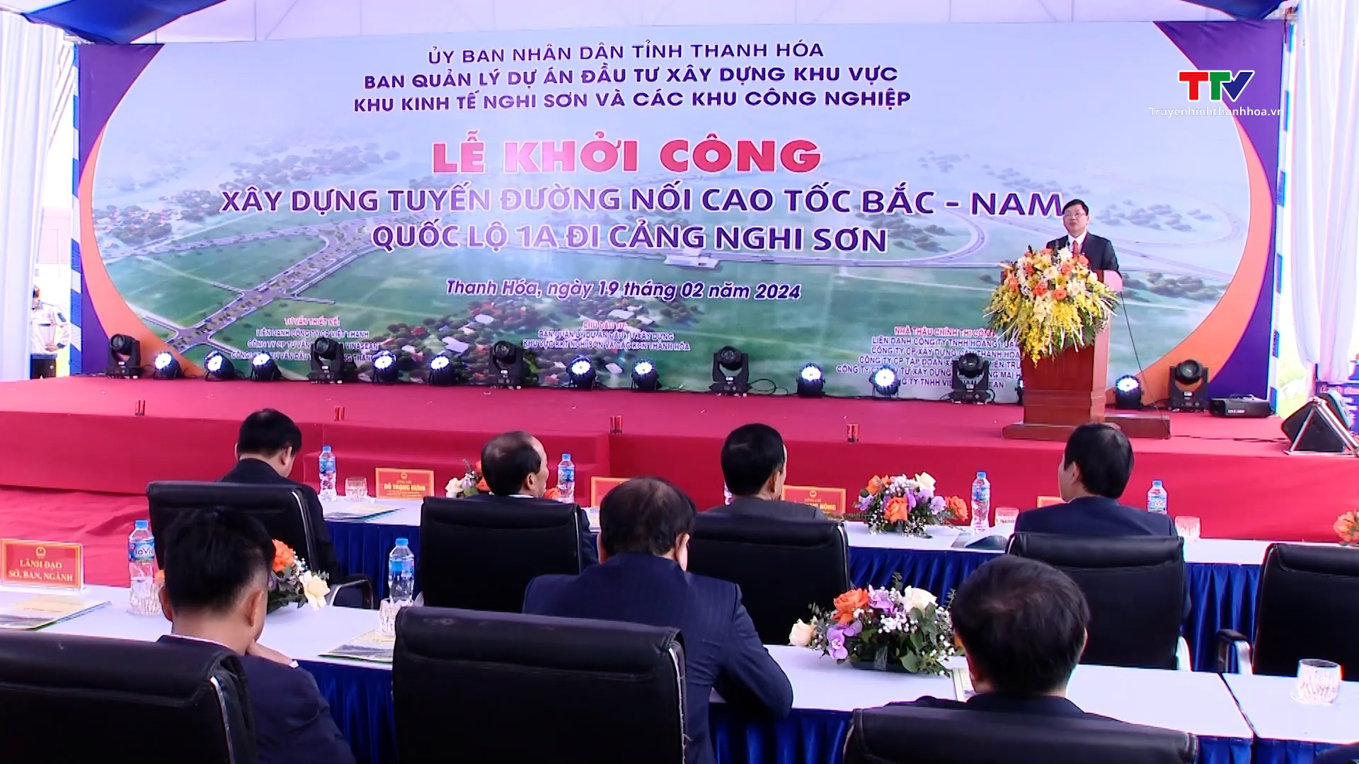 Khởi công tuyến đường nối cao tốc Bắc - Nam, Quốc lộ 1A đi cảng Nghi Sơn- Ảnh 3.