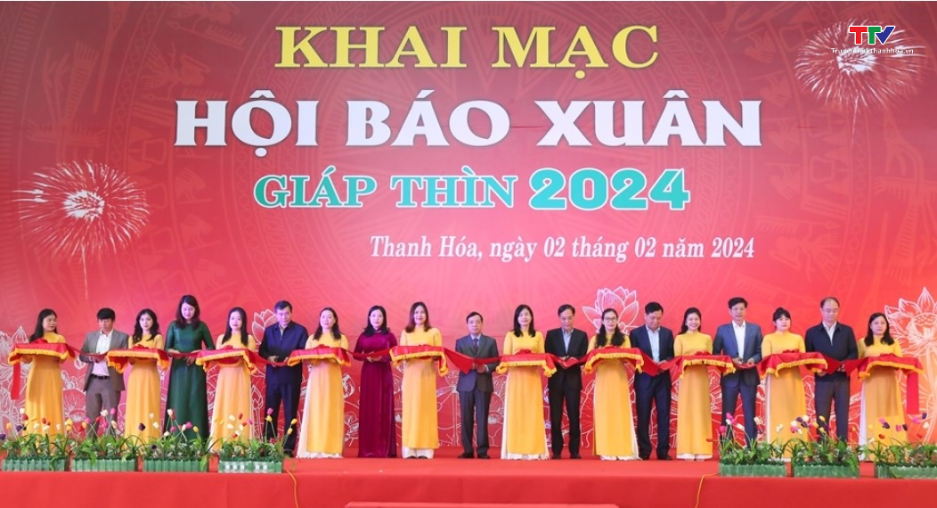 Khai mạc Hội báo Xuân Giáp Thìn 2024- Ảnh 1.