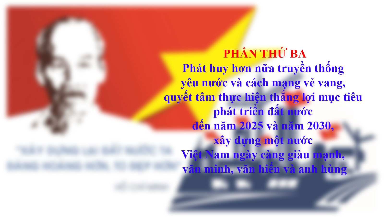 Tự hào, tin tưởng dưới lá cờ vẻ vang của Đảng, quyết tâm xây dựng một nước Việt Nam ngày càng giàu mạnh, văn minh, văn hiến và anh hùng- Ảnh 15.