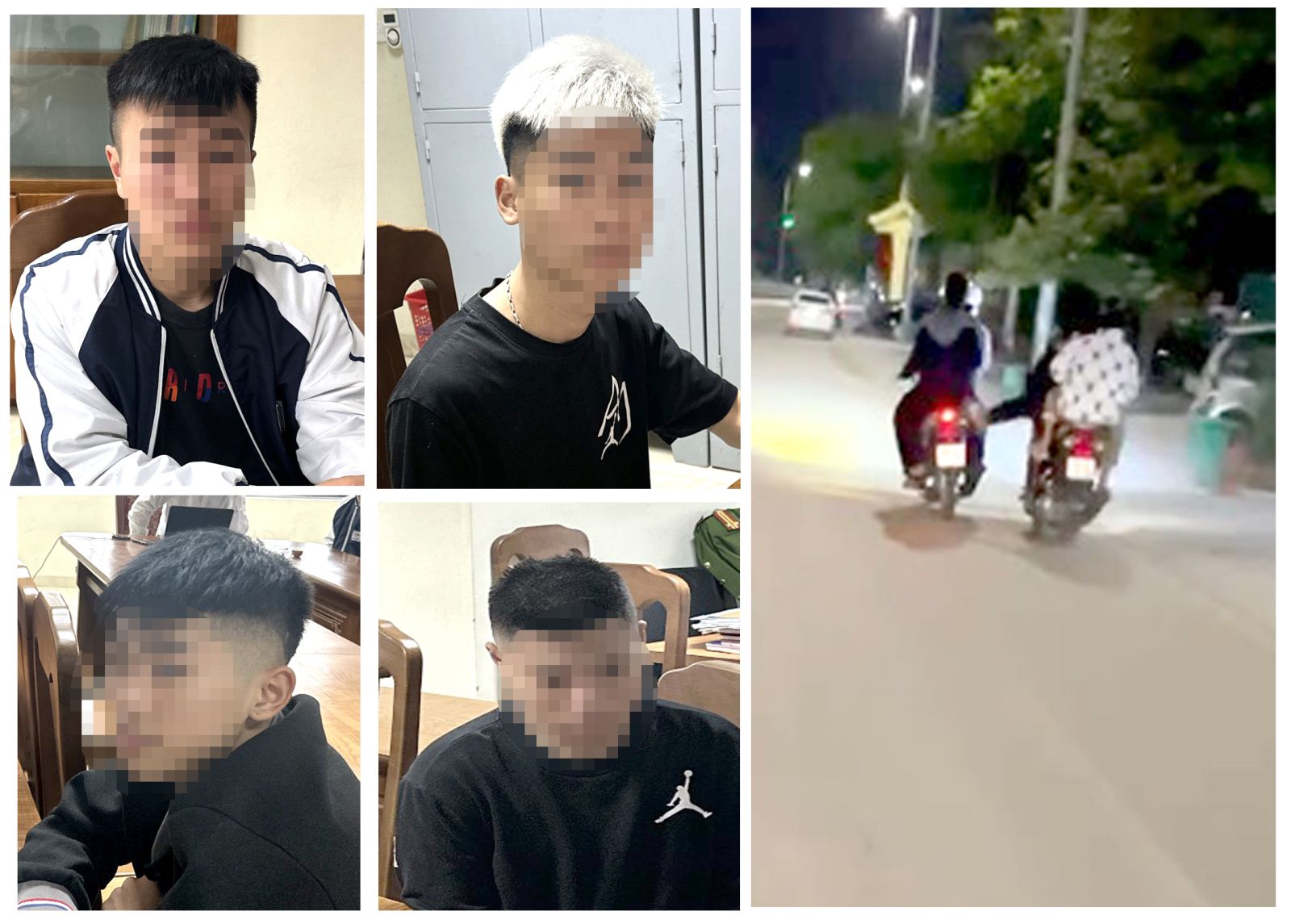 Ngăn chặn kịp thời nh&oacute;m thanh, thiếu ni&ecirc;n mang hung kh&iacute; đi giải quyết m&acirc;u thuẫn- Ảnh 1.