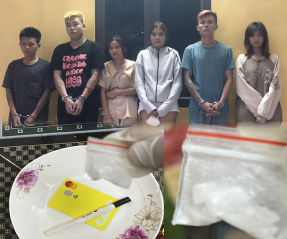 Công an thị xã Bỉm Sơn bắt 4 vụ, 13 đối tượng phạm tội về ma túy- Ảnh 1.