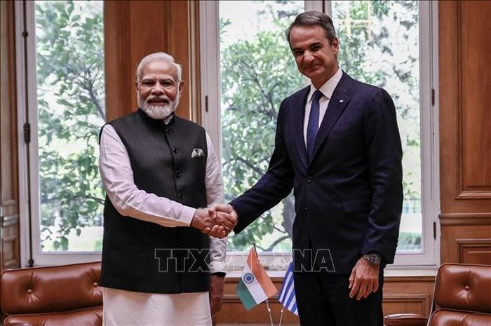 Thủ tướng Hy Lạp thăm Ấn Độ nhằm tăng cường quan hệ đối tác chiến lược giữa hai nước- Ảnh 1.