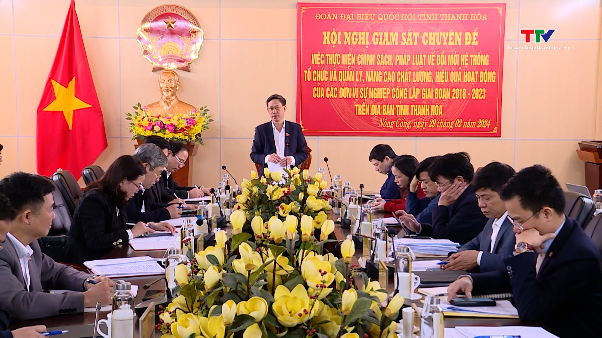 Đoàn đại biểu quốc hội giám sát tại huyện Nông Cống và thành phố Thanh Hóa- Ảnh 2.