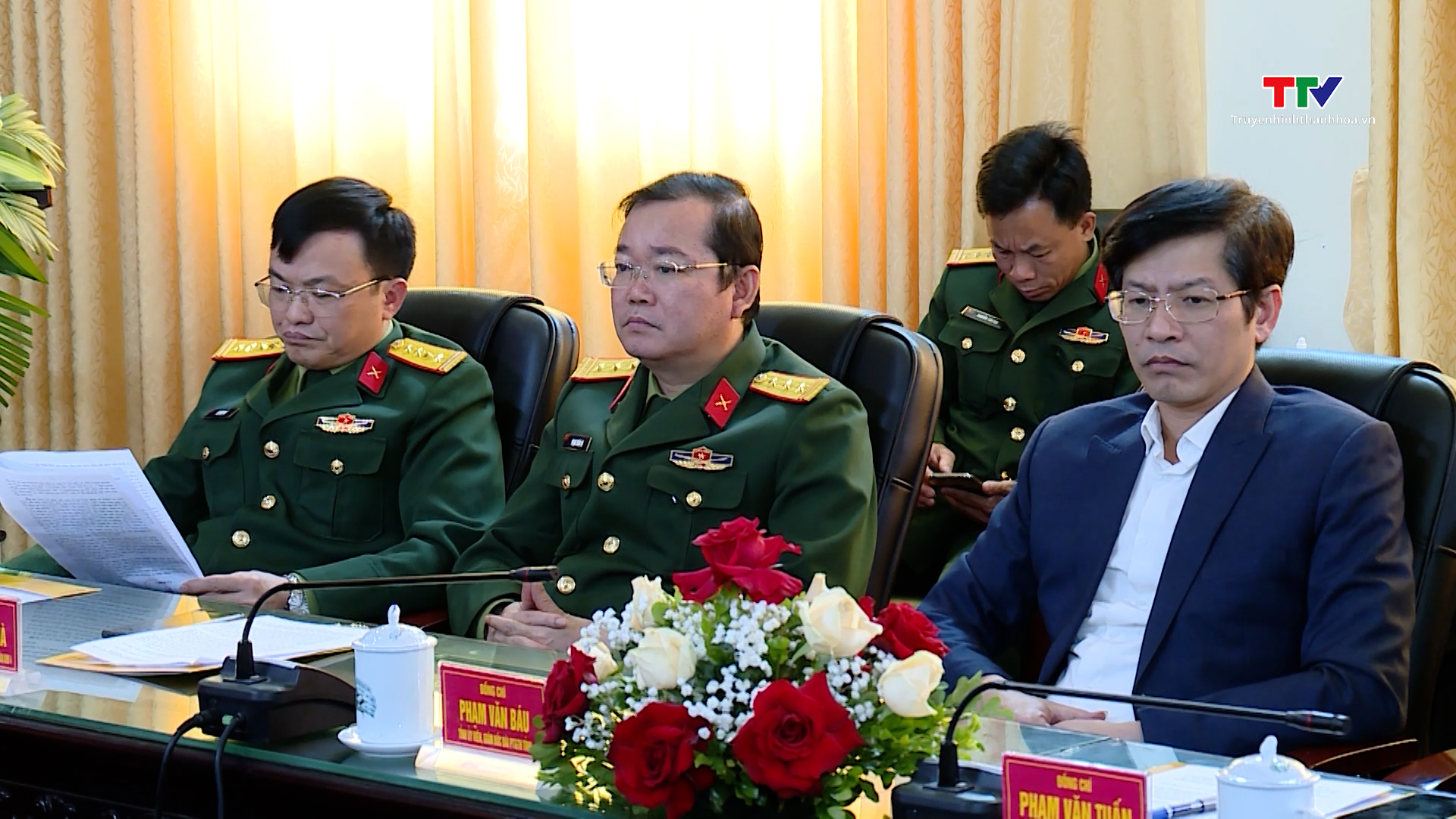 Bộ Chỉ huy Quân sự tỉnh gặp mặt Báo chí đầu xuân Giáp Thìn 2024- Ảnh 4.