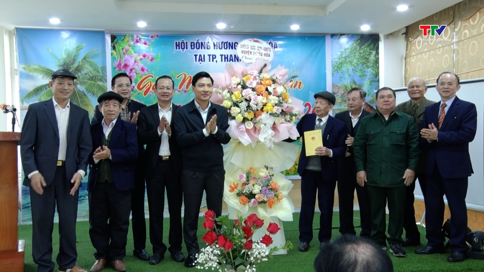 Hội đồng hương Thiệu Hoá tại thành phố Thanh Hoá gặp mặt đầu năm 2024- Ảnh 3.