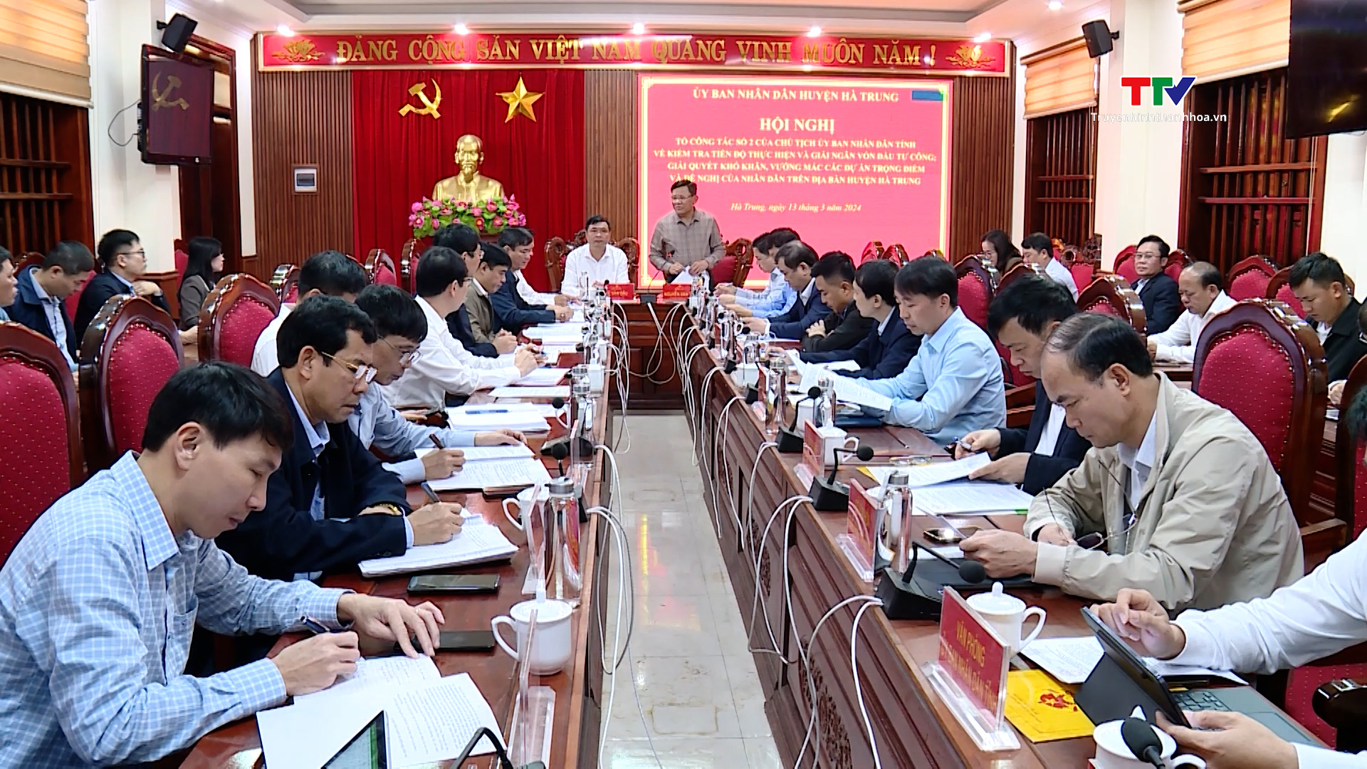Phó Chủ tịch Thường trực UBND tỉnh Nguyễn Văn Thi kiểm tra tiến độ giải ngân vốn đầu tư công- Ảnh 1.